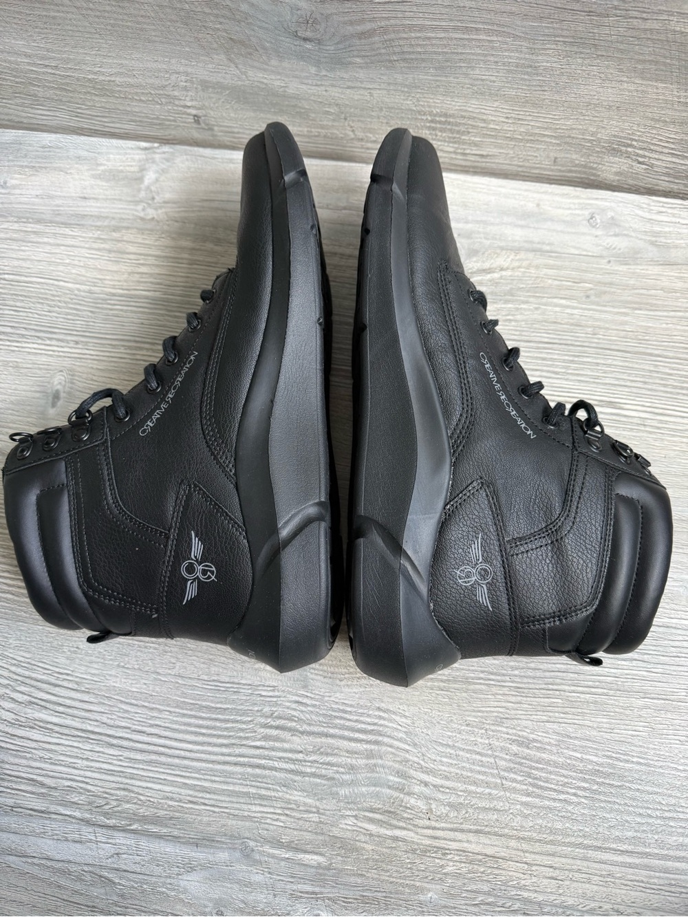 Creative Reaction Men's Tactical style Mid-Top Work Shoe - Black size 13 - Picture 8 of 9